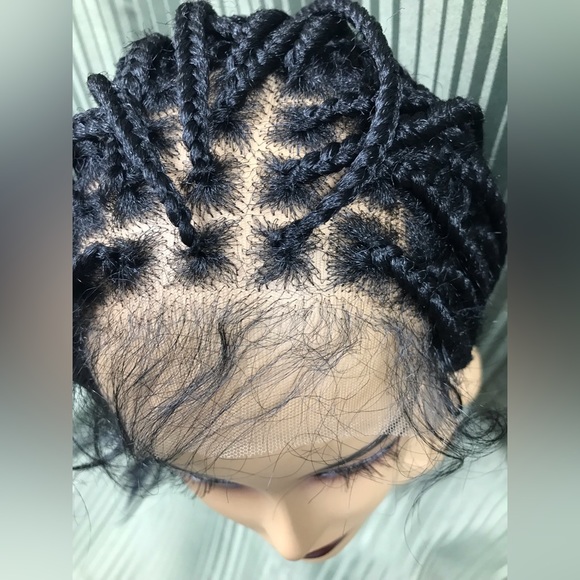 Outre Knotless Square Part Braids 13x4 Lace Frontal Wig - Picture 6 of 16